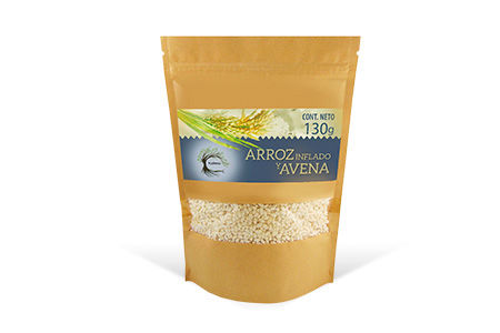 Arroz inflado y Avena